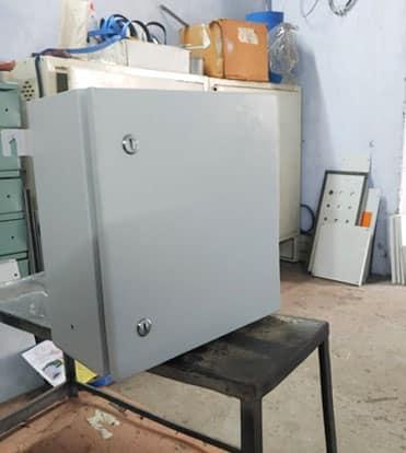 ساخت جعبه تقسیم فلزی برق