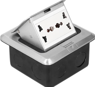 پریز کف خواب مشکی و سفید